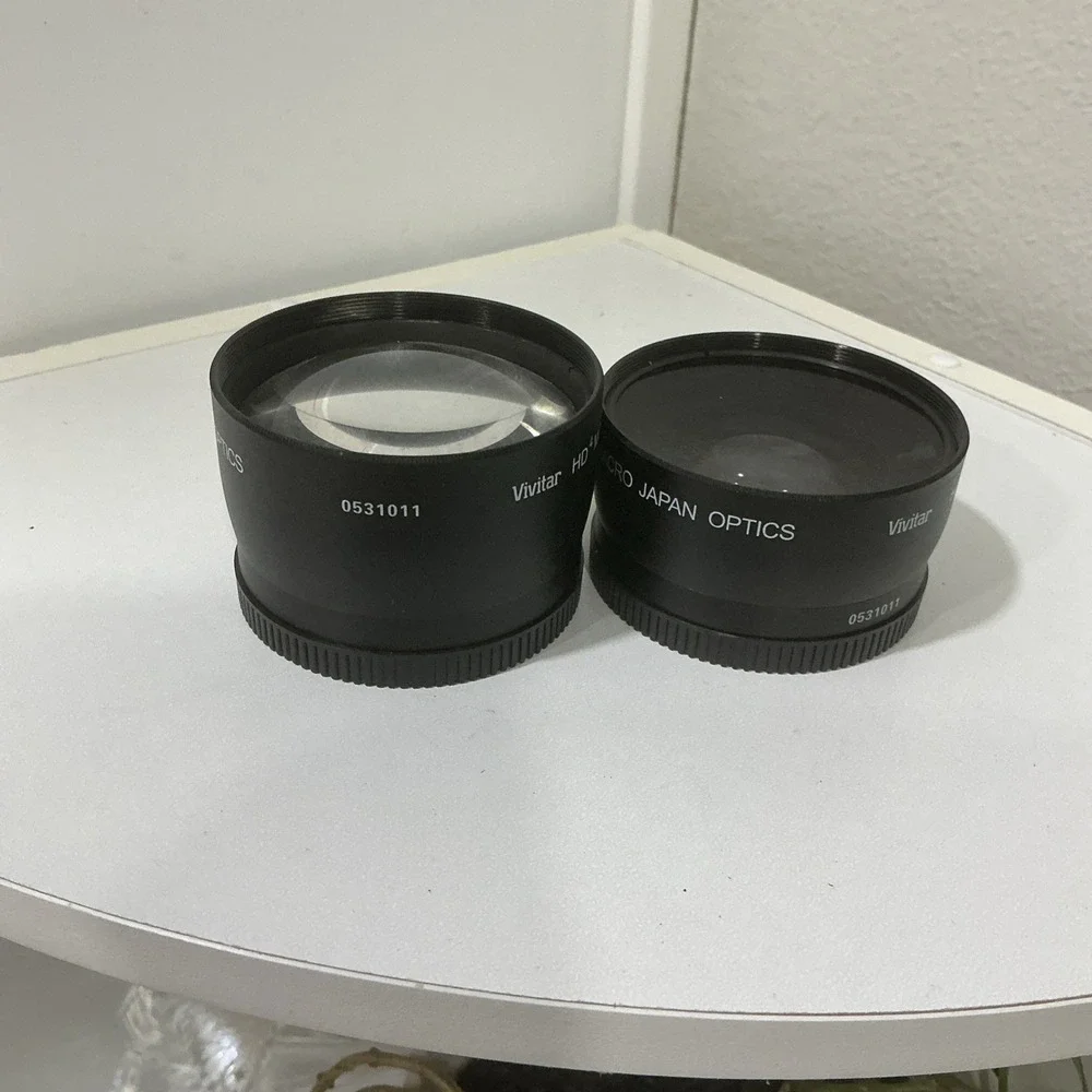 Vivitar HD4 MC AF High Definition 2.2x .43X Telephoto Converter Japan Lens Lot